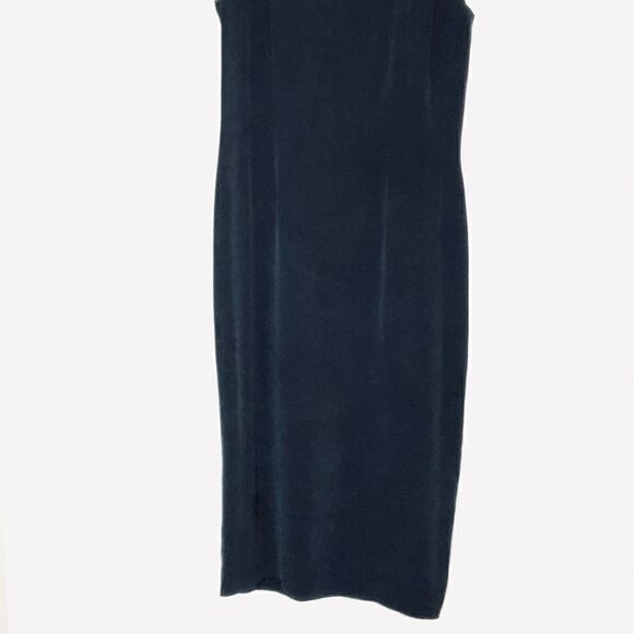 Patrick Collection Sleeveless Black Dress, Pure Silk - Picture 4 of 12